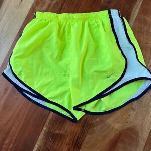 NIKE Size Small Dri Fit Neon Running‎ Shorts Athletic Workout Casual